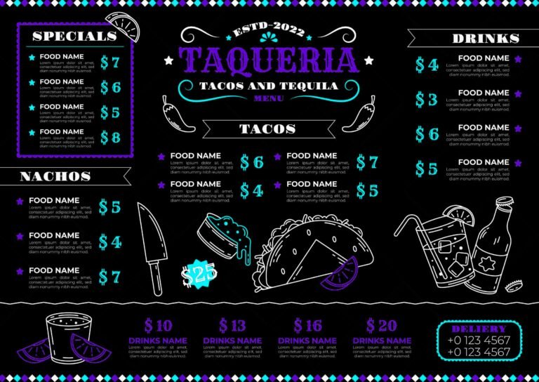 Menu Cortes