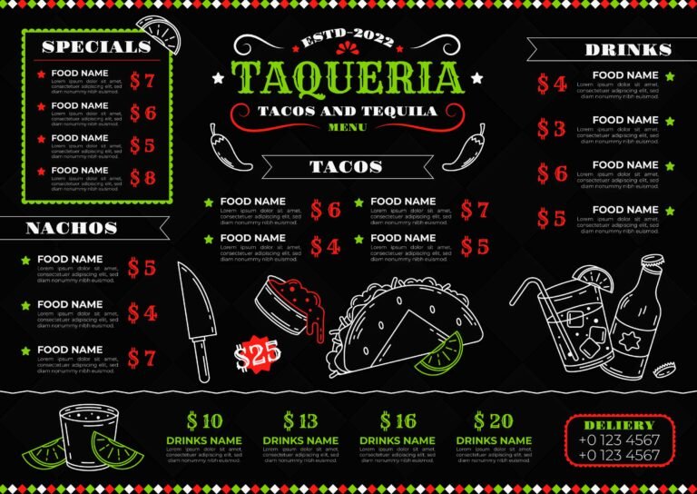 Menu Carnes